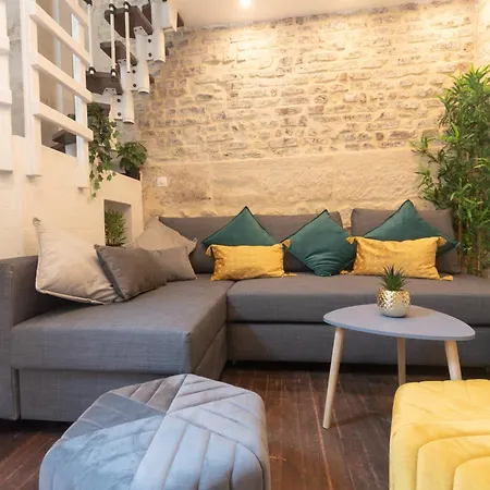 Duplex Parisien Metro13 Apartament Paryż