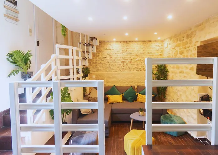 Duplex Parisien Métro13 Appartamento