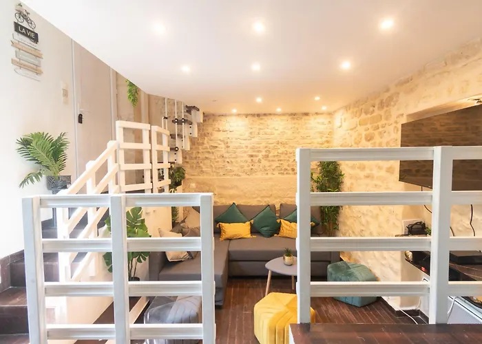 Apartamento Duplex Parisien Métro13